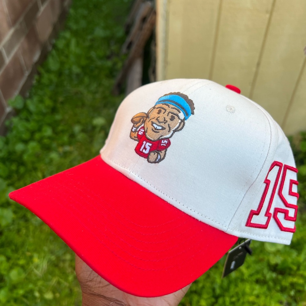 PATRICK MAHOMES KANSAS CITY CHIEFS DAD HAT STRAPBACK